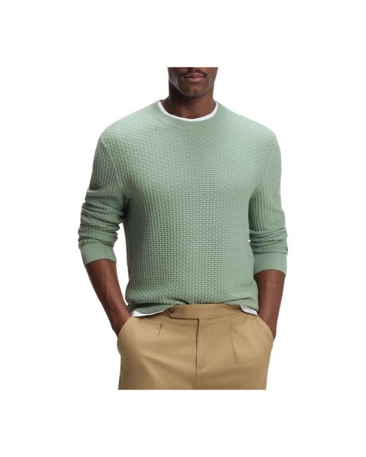 Boss Green Round-Neck Knitwear for men