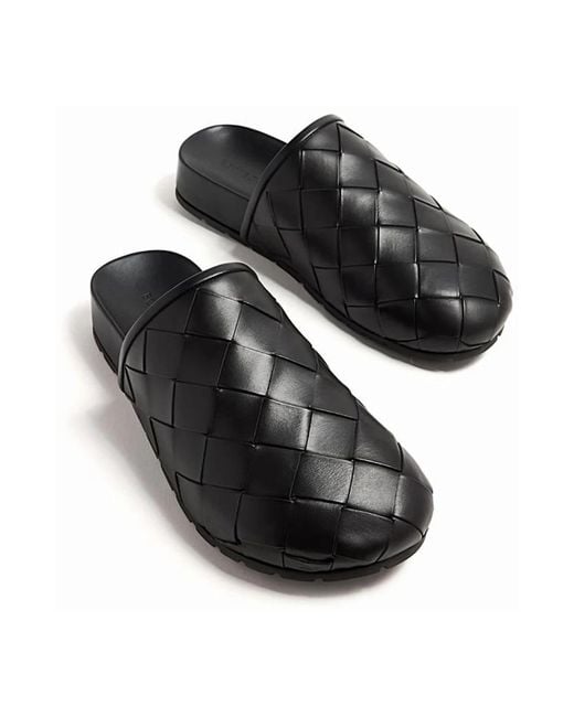 Bottega Veneta Black Mules for men