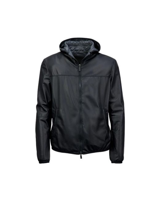 Gimo's Jassen ,Grijs ,Leather Jassen in het Black voor heren