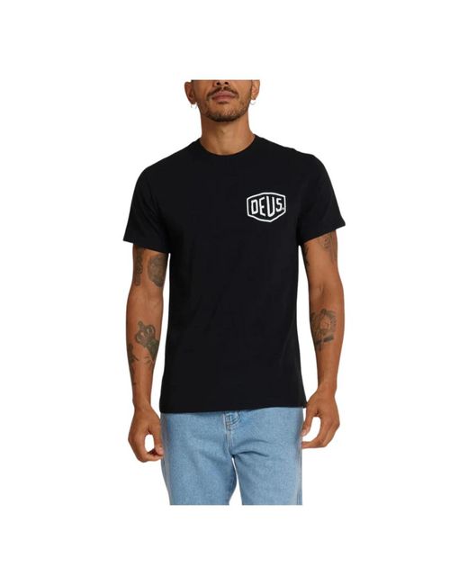 Deus Ex Machina Black T-Shirts for men