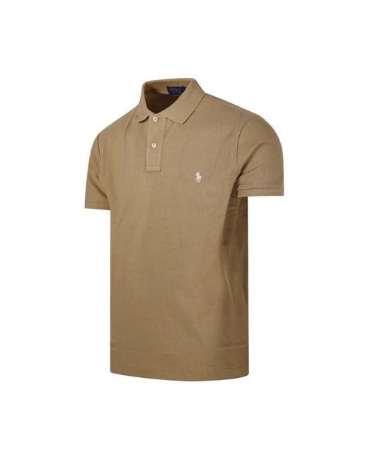 Ralph Lauren Polo Shirts in het Natural voor heren
