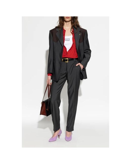 Blazers Versace de color Black