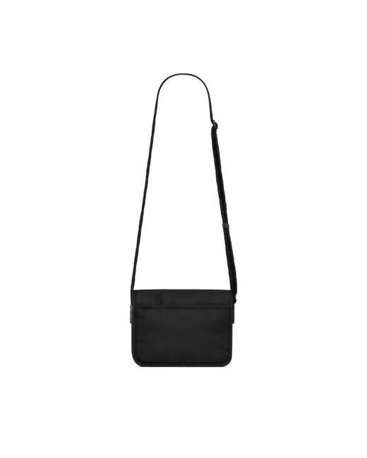 Saint Laurent Black Cross Body Bags for men