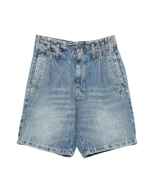 Cultura Blue Denim Shorts for men