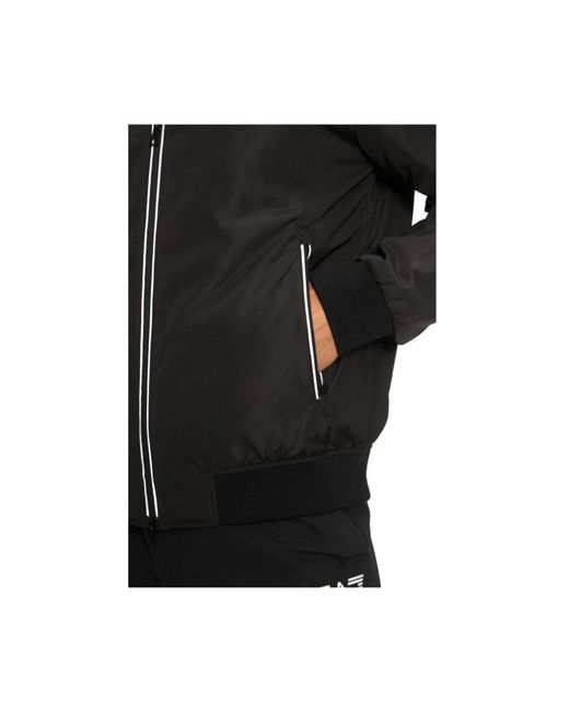 Bomber Jackets di EA7 in Black da Uomo