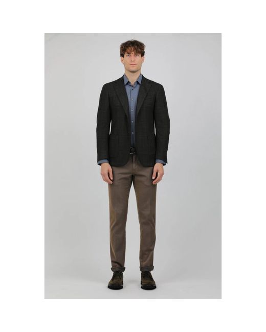 Santaniello Black Blazers for men
