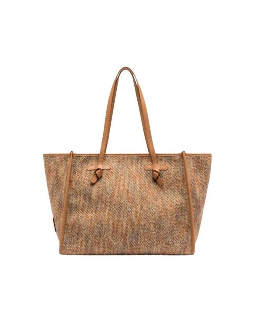 Gianni Chiarini Brown Shopping Bags