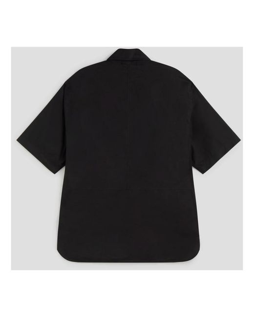 C P Company Luxuriöses popeline hemd in Black für Herren