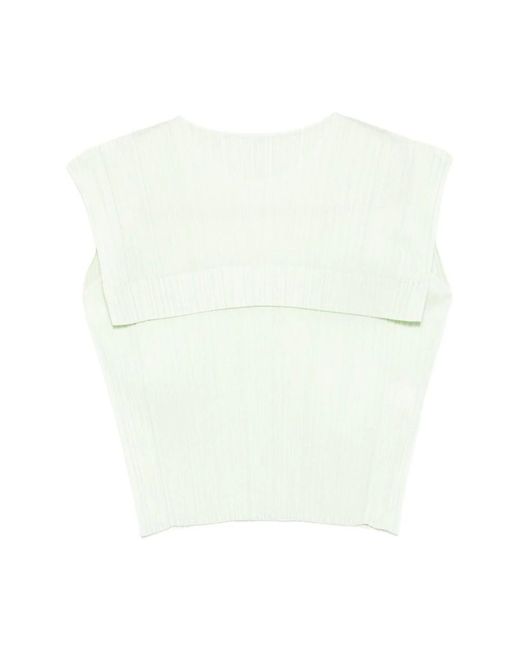 Issey Miyake Topjes in het White