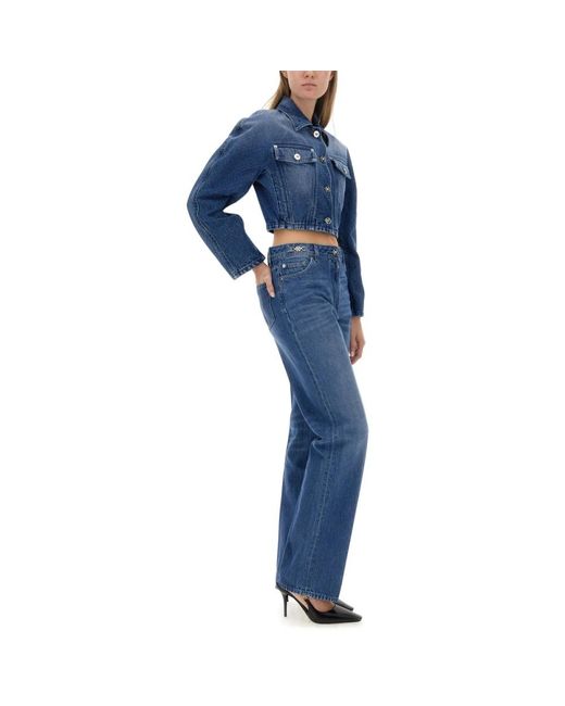 Versace Blue Slim Fit Jeans