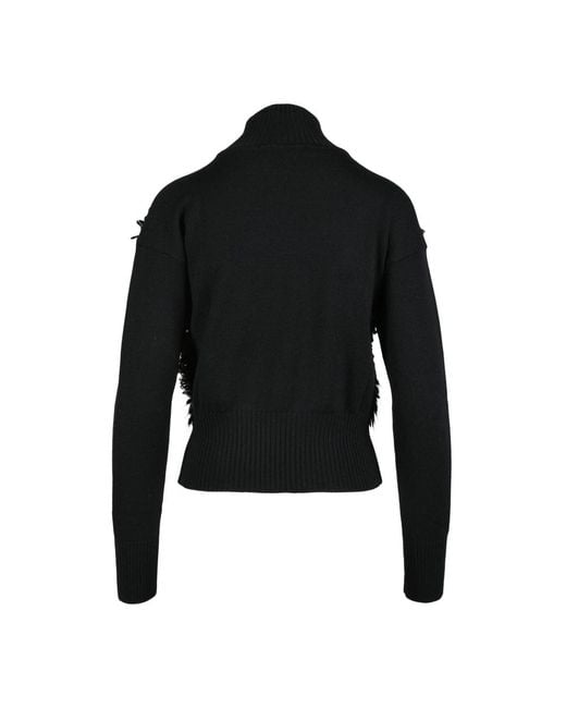 Max Mara Black Turtlenecks