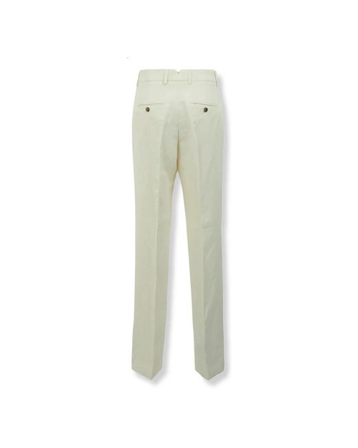 AMI Green Straight Trousers