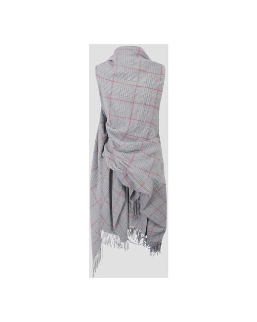 Jean Paul Gaultier Winter Scarves in het Gray
