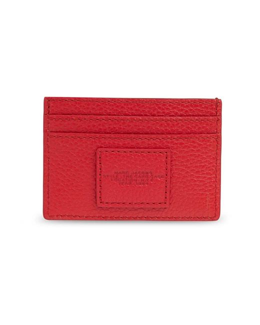 Marc Jacobs Red Lederkartenhalter