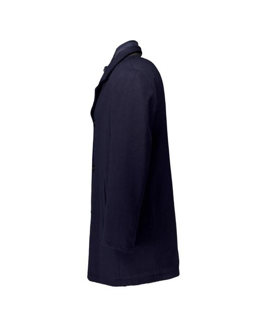 Bugatti Wolmixjas Met Vest in het Blue voor heren