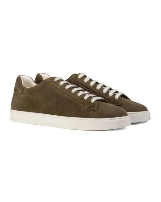 Doucal's Brown Sneakers for men