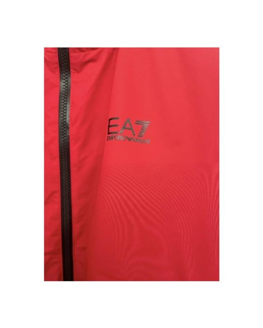EA7 Red Light Jackets for men