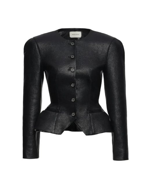 Magda Butrym Black Blouses