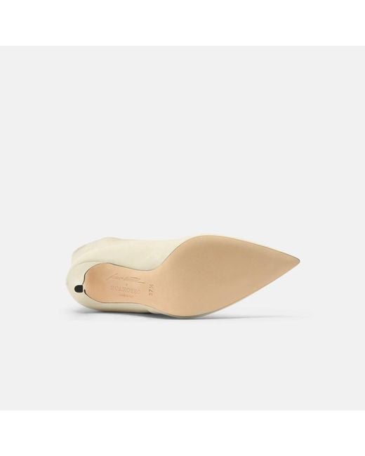 Scarosso White Heeled Boots