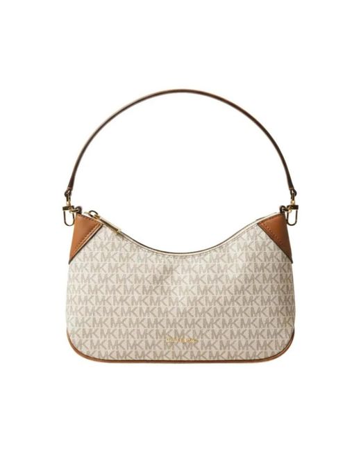 Michael Kors Gray Shoulder Bags