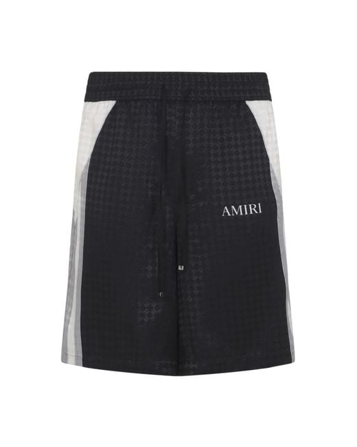 Amiri Black Casual Shorts for men
