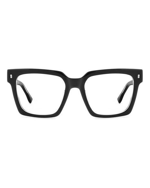DSquared² Icon 0019 Optical Frame in het Black