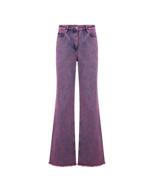 Moschino Purple Flare Jeans