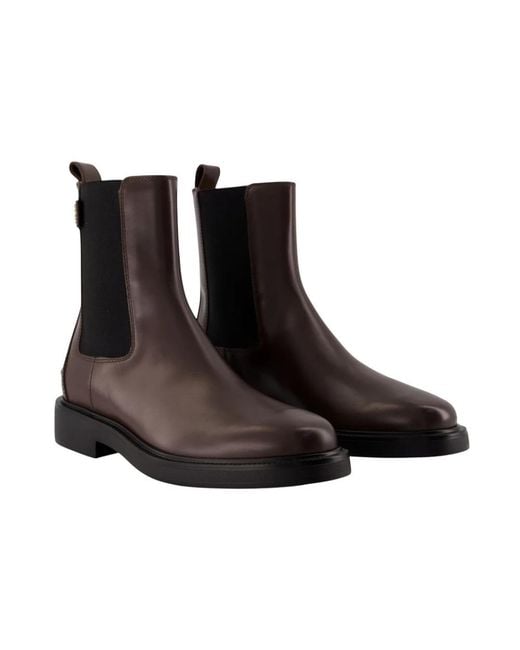 Tod's Black Chelsea Boots