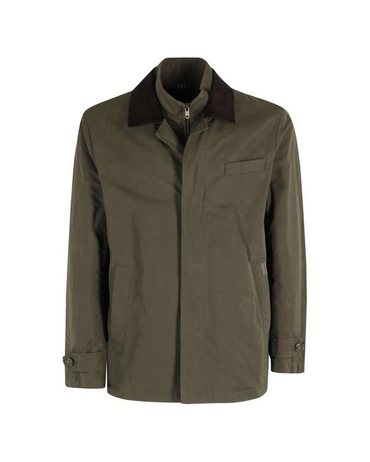 Fay Country Morning Jacket in Green für Herren