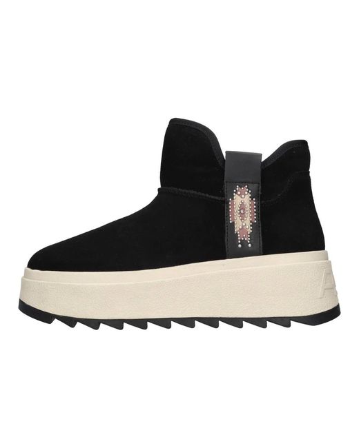 Ash Black Winter Boots