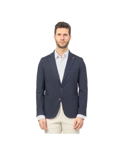 MULISH Blaue jacken mit pfeffernadel in Blue für Herren