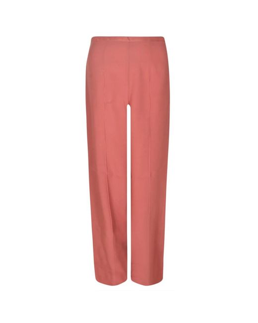 ‎Taller Marmo Red Straight Trousers