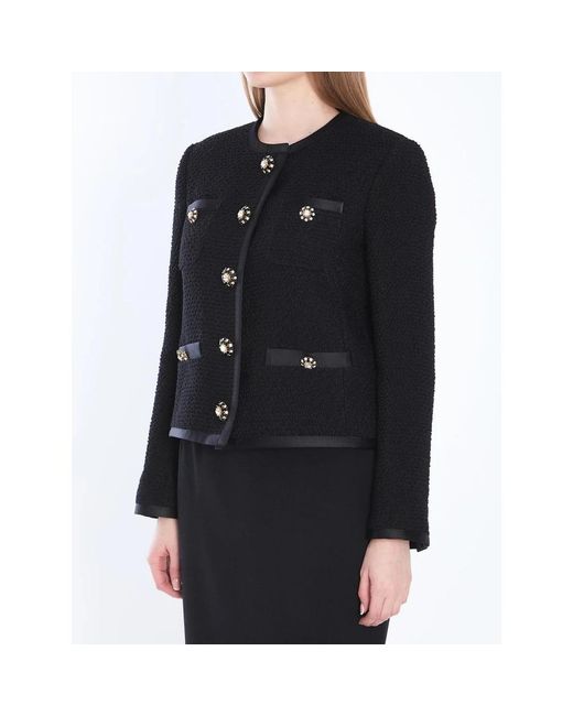 Dolce & Gabbana Black Tweed Jackets