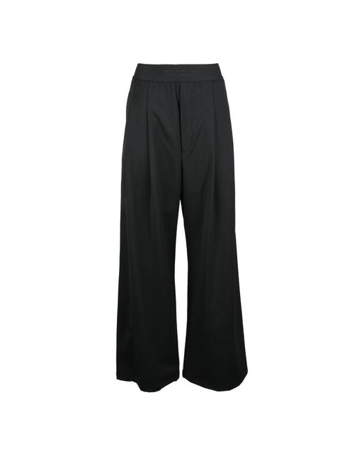 Moncler Trousers > Wide Trousers in het Black