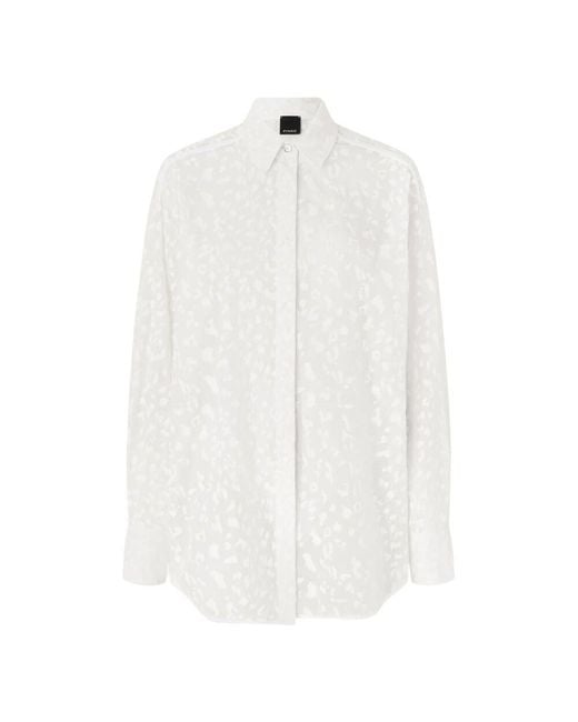 Pinko White Chad Hemd