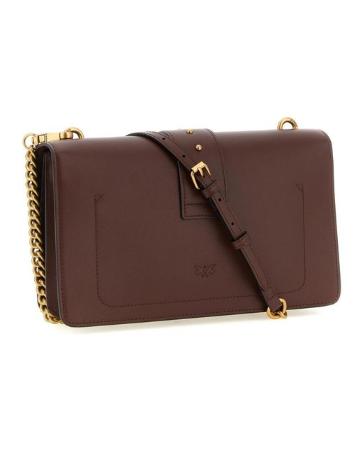 Pinko Brown Shoulder Bags
