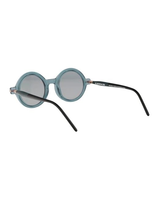 Kuboraum Blue Stylische sonnenbrille mit maske p1