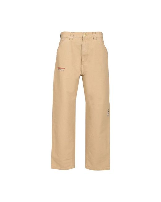 Carhartt Natural Straight Trousers for men