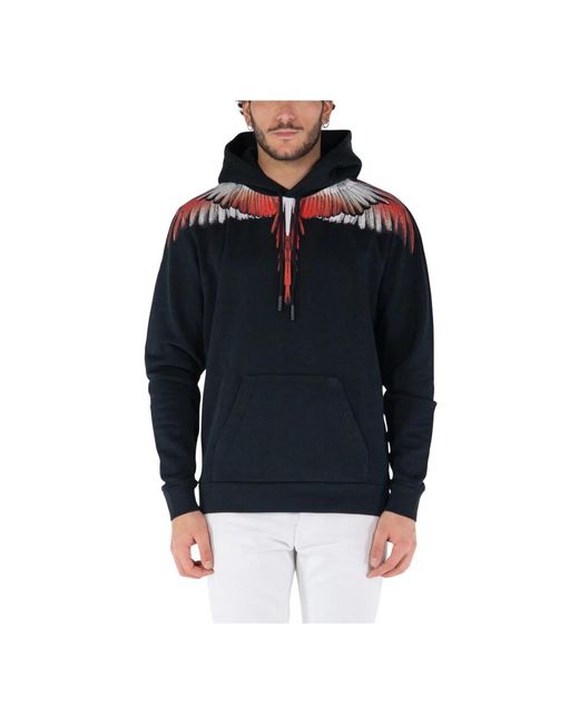 Marcelo Burlon Icon Wings Kapuzenpullover in Blue für Herren