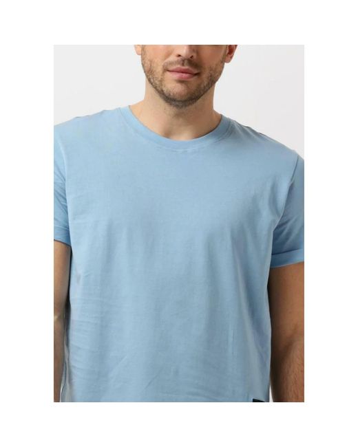 Calvin Klein Polo t-shirt badge ärmel, polo t-shirt mit abzeichen, polo t-shirt mit badge und umgeschlagenen ärmeln in Gray für Herren