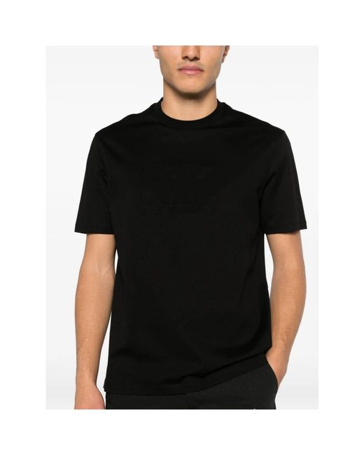 Emporio Armani Black T-Shirts for men
