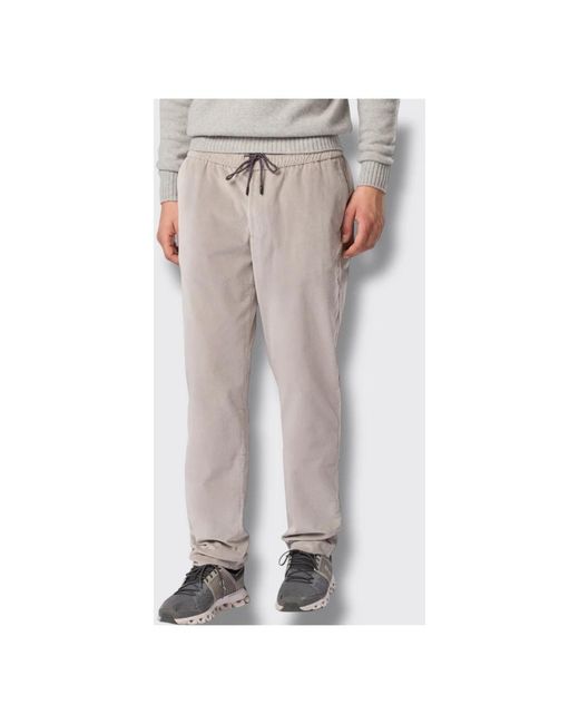 Sease Gray Slim-Fit Trousers for men