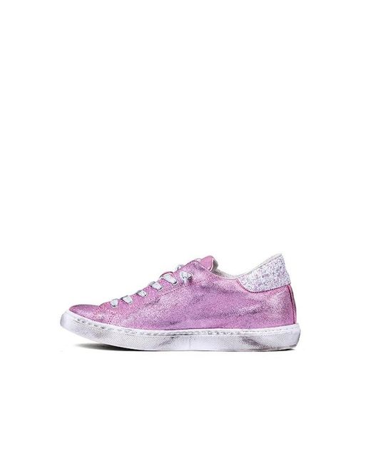 2 Star Purple Sneakers