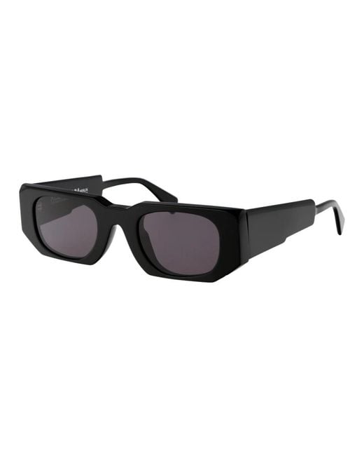 Kuboraum Stylische sonnenbrille mit maske u8 in Black für Herren
