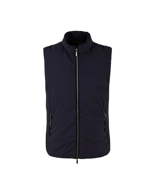 Moorer Blue Waistcoats for men