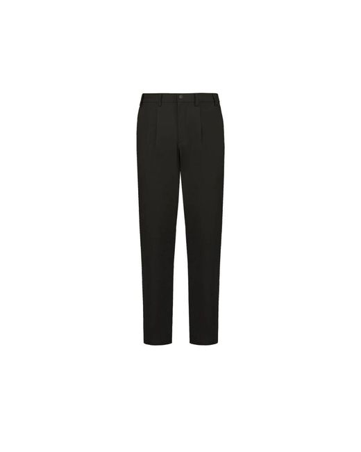 People Of Shibuya Black Straight Trousers for men