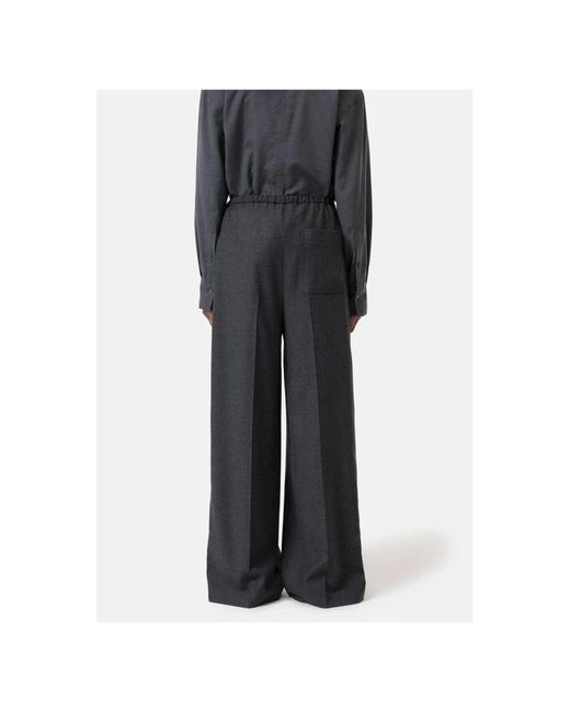 Closed Black Wide Trousers