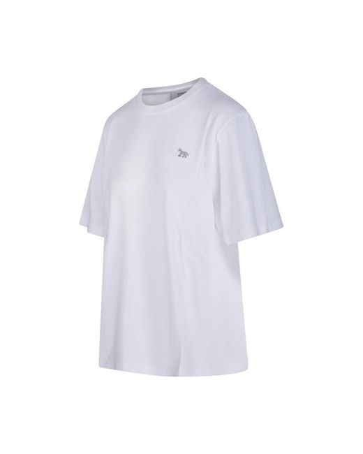 Maison Kitsuné White T-Shirts