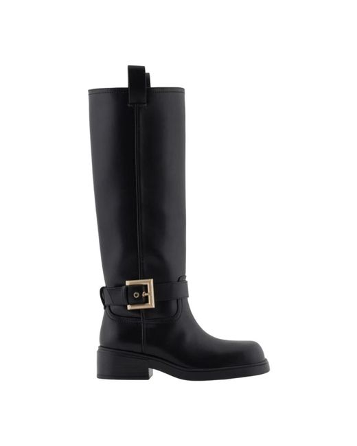 ARMANI EXCHANGE High Boots in het Black