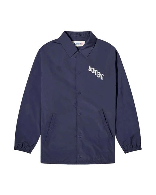 Autry Jassen ,Blauw ,Polyester Lichtgewicht Jas in het Blue voor heren